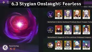 Diluc + Mavuika + Nilou | 6.3 Stygian Onslaught: Fearless | Genshin Impact