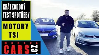 O kolik se liší oficiální údaje o SPOTŘEBĚ motorů TSI / krátký kombinovaný test na 100 km