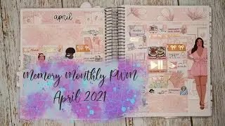 Ad ✿ Memory Monthly PWM ✿ Functional Flexi Planner ✿ Tilly Journals ✿ Plannerface ✿ April 2021