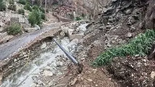 Bear canyon after the mini flood