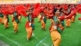 Guwahati Sarusajai-ত হাজাৰ হাজাৰ নাচনীৰ মেগা বাগৰুম্বা নৃত্য! 😍 | Mega Bagurumba  Dance Rehearsal 