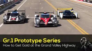 Gran Turismo 7 &mdash; как получить золото в серии прототипов Gr.1 на шоссе Гранд-Вэлли.