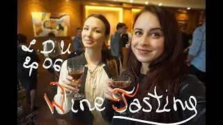 Wine tasting class/ tipsy vlog /L. D. U.  Ep 06