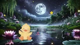 🐥💤 Baby Duck Lullaby | Gentle Bedtime Song for Kids & Toddlers 🌙💤