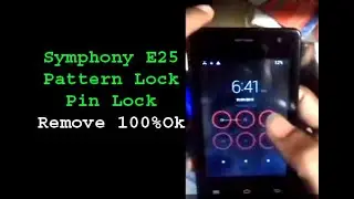 Symphony E25 Hard Reset