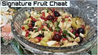 My Signature Fruit Chaat Recipe/Juicy & Tasty Fruit Chaat/Ramadan Special by (cooking with aneela)