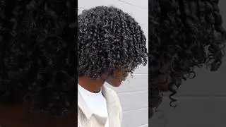 Loose Finger Coils Tutorial #afro #curls #curlyhair #hair #naturalhair #curly #blackhair #hairstyle