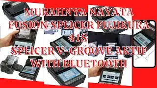 PUSAT FIBER OPTIC INDONESIA AFL NEW S017090 Fujikura 41S Splicer Single Fiber Fusion Splicer CT-50