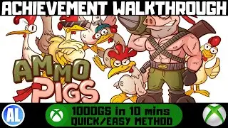 Ammo Pigs: Cocked and Loaded #Xbox Achievement Walkthrough