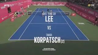 Carol Young Suh Lee (USA) vs Tamara Korpatsch (GER) - Game, Set and Match Point
