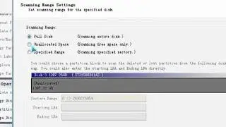 Easy way to recovery your lost partition