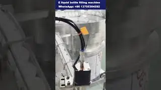 E liquid bottle filling machine丨30ml 60ml vape juice filling capping machine