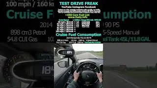 2014 Renault Clio TCe 0.9 90 PS #renault #clio #topspeed #pov #drive #vmax #autobahn #fast #cars