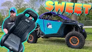 RZR Pro XP Gets A Set Of PRP XCR Suspension Seats With Quick Release Mounts....Thanks To Our Fans!