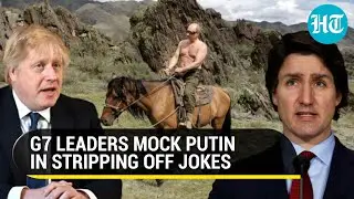 'Our pecs...': Boris, Trudeau mock 'bare-chested' Putin; Joke about stripping at G7 summit