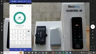Demostraci&oacute;n de uso de controlador de acceso SBoard III WiFi y Lector X1 RX de Secukey