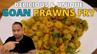 GOAN PRAWNS RECIPE |  GOAN STYLE PRAWN FRY | GOAN SEAFOOD RECIPES