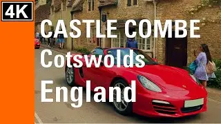 [4K] [60fps] CASTLE COMBE - Prettiest Village in England - Virtual Walk Tour #4k #travelvlog