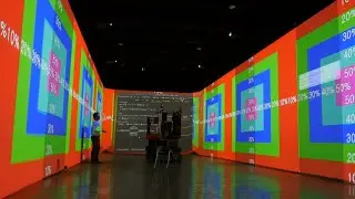 Immersive display Projection Mapping