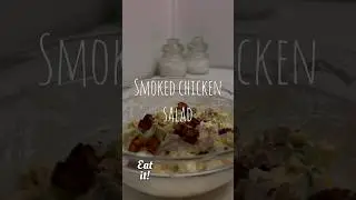 Smoked chicken hearty salad #salad #dinner #chicken #foodlover