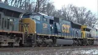 EMD Power Sandwiched Between GE In Relay