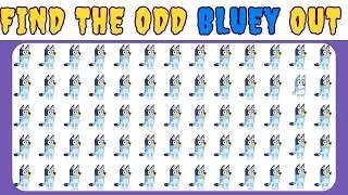 Find the ODD One Out - Bluey Edition | Emoji Quiz | Ultimate Emoji Quiz