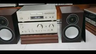 Amply Onkyo A-929 v&agrave; loa Monitor Audio Silver 2