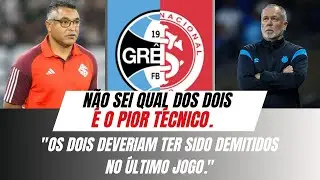 ROGER MACHADO OU MANO MENEZES: QUEM &Eacute; PIOR E POR QUE AINDA EST&Atilde;O NOS CLUBES?
