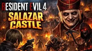 Salazar's castle - Resident Evil 4 Remake Hardcore Mode Part #2 Walkthrough Gameplay