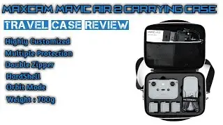 MAXCAM DJI Mavic Air 2 Carrying Case || How To Pack || What's Inside || Cheap Case Under 50$