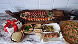 BAO-SUSHI - The Taste Of Luxury Food! Made In Chernihiv, Ukraine! | Aesthetic | Atmospheric