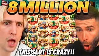 [TOP 13] Biggest Streamer Slot Wins! #326 | xQc, Ayezee & Eddie!