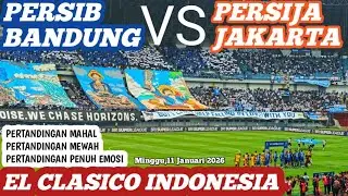 MENEGANGKAN !! SUASANA STADION GBLA KOTA BANDUNG SAAT DUEL PANAS PERSIB BANDUNG VS PERSIJA JAKARTA