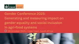 Gender Conference 2025: Generating and measuring impact on gender equality and social inclusion