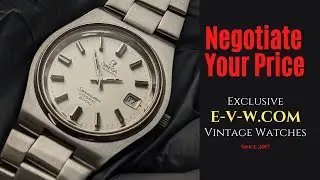 55 Years Old Vintage Omega Seamaster Cosmic 2000 / Jumbo 38mm / Ref. 166135 / Cal.1012/ Vintage 1970