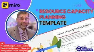 Resource Capacity Planning Template in Miro