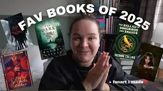 MY FAVORITE BOOKS OF 2025🗡️✨ + fanart I made for each book❤️