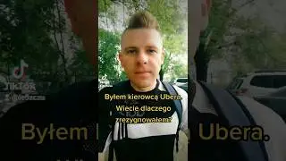 Pracowałem jako Uber #uber #taxi #praca