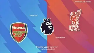 PES 2025 - Arsenal vs Liverpool - Emirates Stadium - 24/25 EPL (Match Simulation Highlights)