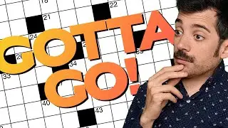 Wednesday: Rushing Through the Crossword - 27 July 2022 New York Times Crossword