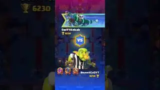 Rage Baiting Players with Rocket Tesla Cycle #shorts #clashroyale