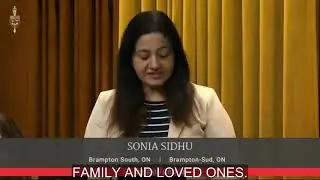 Sonia Sidhu, MP remembers Riya Rajkumar in the House of Commons
