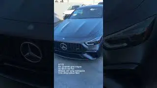 New car delivery at Mercedes Benz dealership, California 