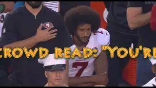 Kaepernick defiant after anthem protest booed
