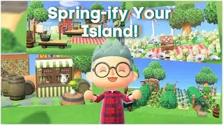 5 Spring Design Ideas for your ACNH Island! | ACNH Design Tips
