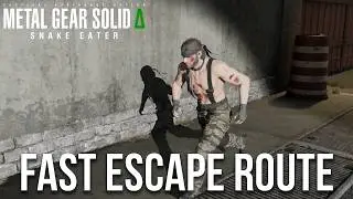 How to escape Groznyj Grad on easier difficulties in Metal Gear Solid Delta (sewer manhole location)