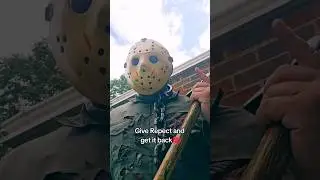 Give respect to get it back💯#originaljasonandma #respect #hockeymask #originaljasonvoorhees #cosplay