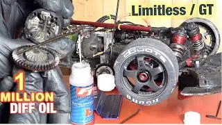 Diff oil change 1 million on my fastest RC 149+ mph Arrma Limitless / GT