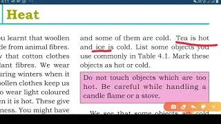 Heat chapter Science 7th class NCERT CBSE PSEB Also for Teacher cadre post of Science