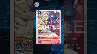 Leak BT21 - Lamiamon #digimontcg #leak #digimon